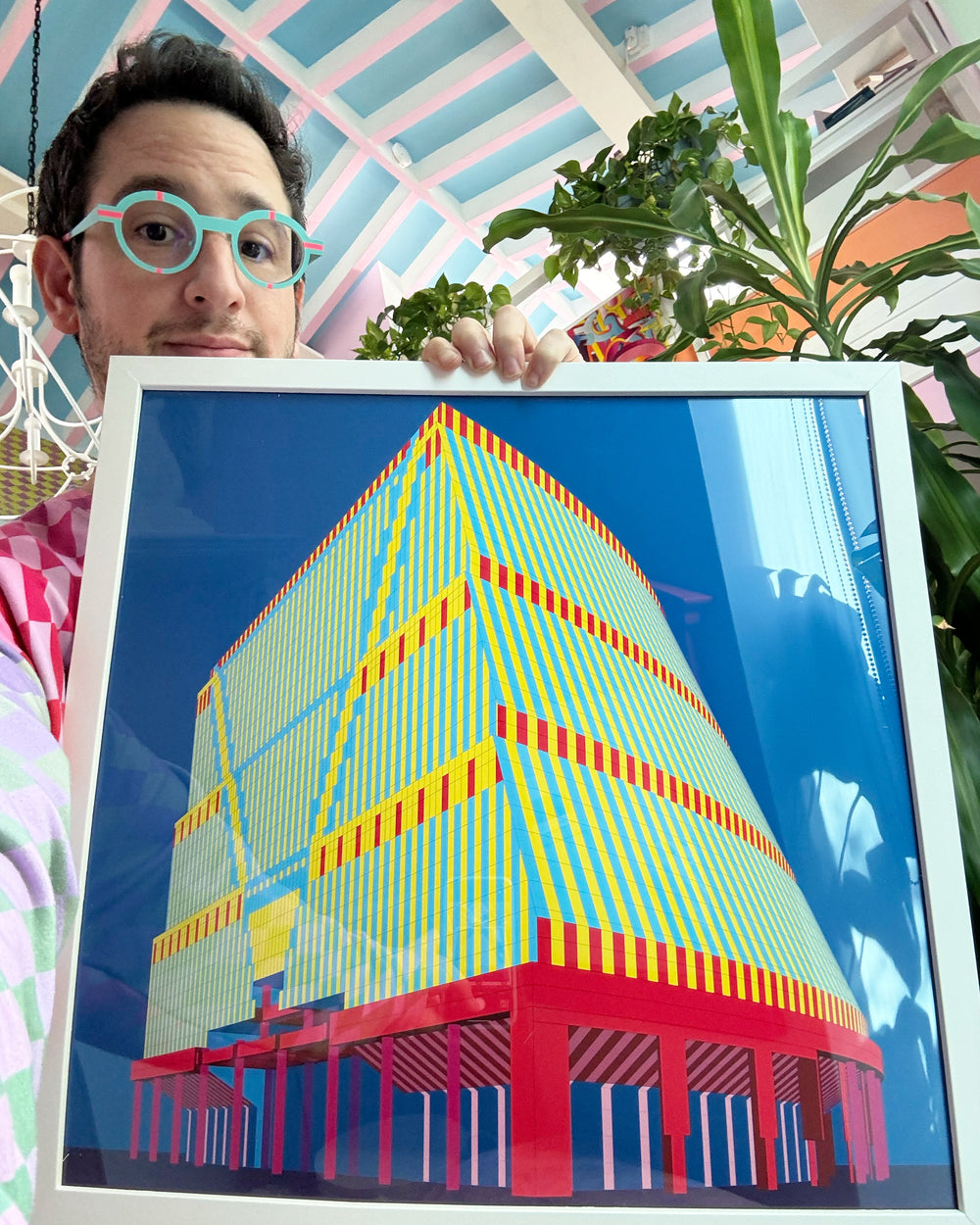 James R. Thompson Center Square Framed Prints