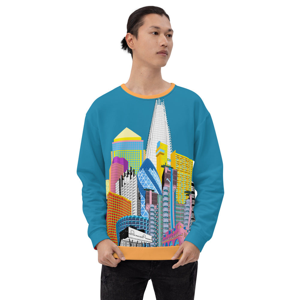 London Skyline Recycled Unisex Sweatshirt