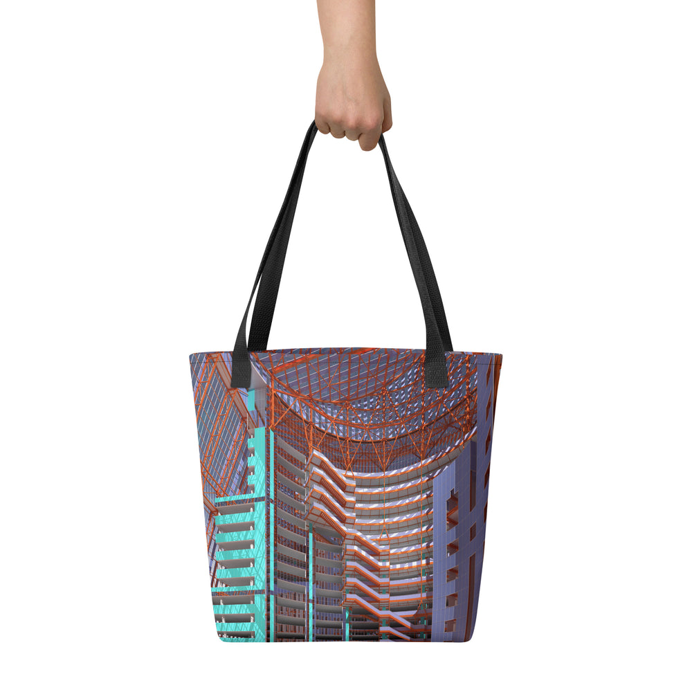 James R. Thompson Center Interior Tote Bags