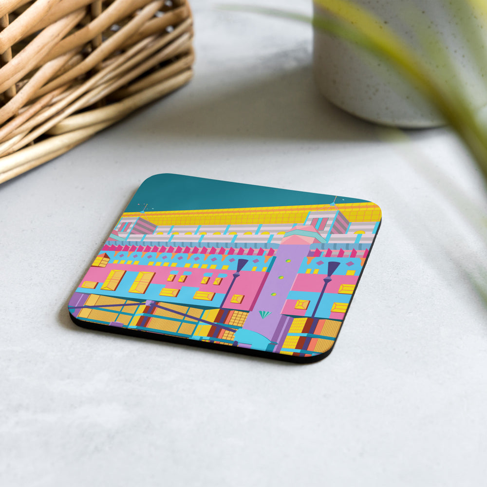 RMIT Building 8 Cork-back Coaster