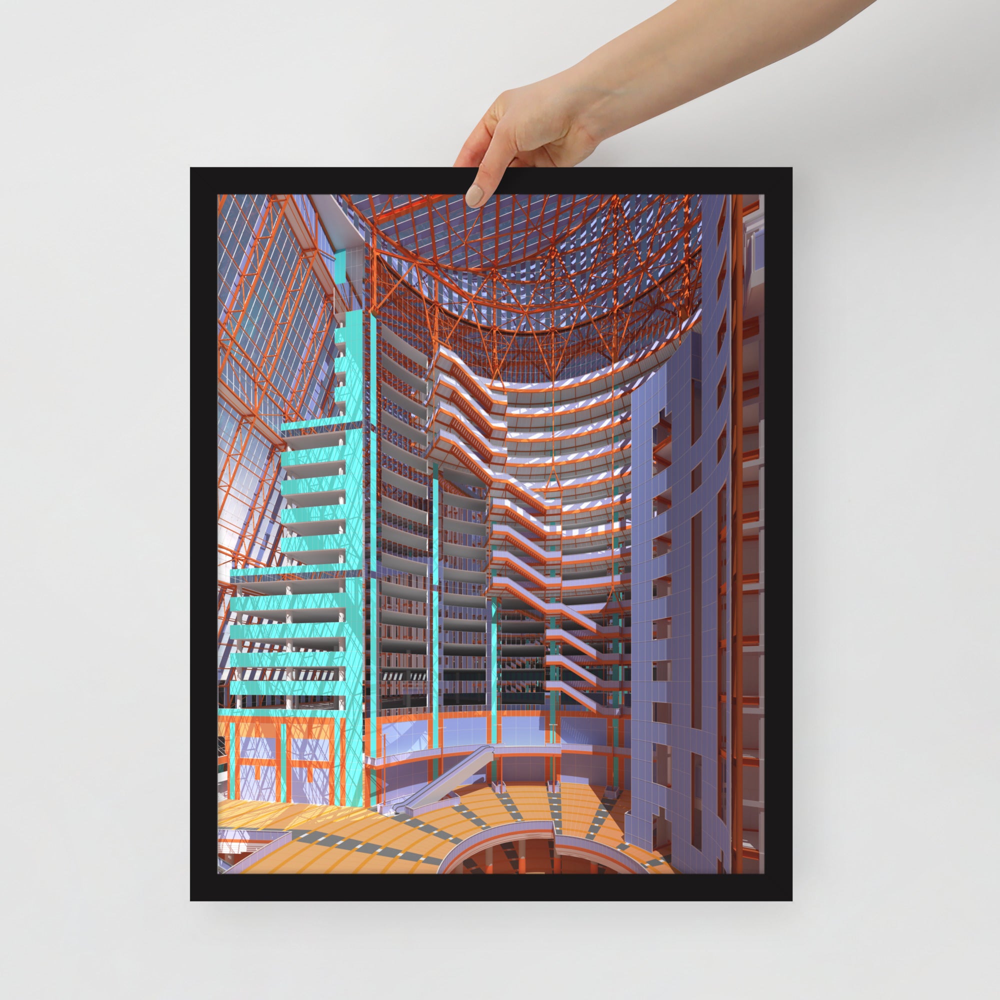 James R. Thompson Interior Framed Prints