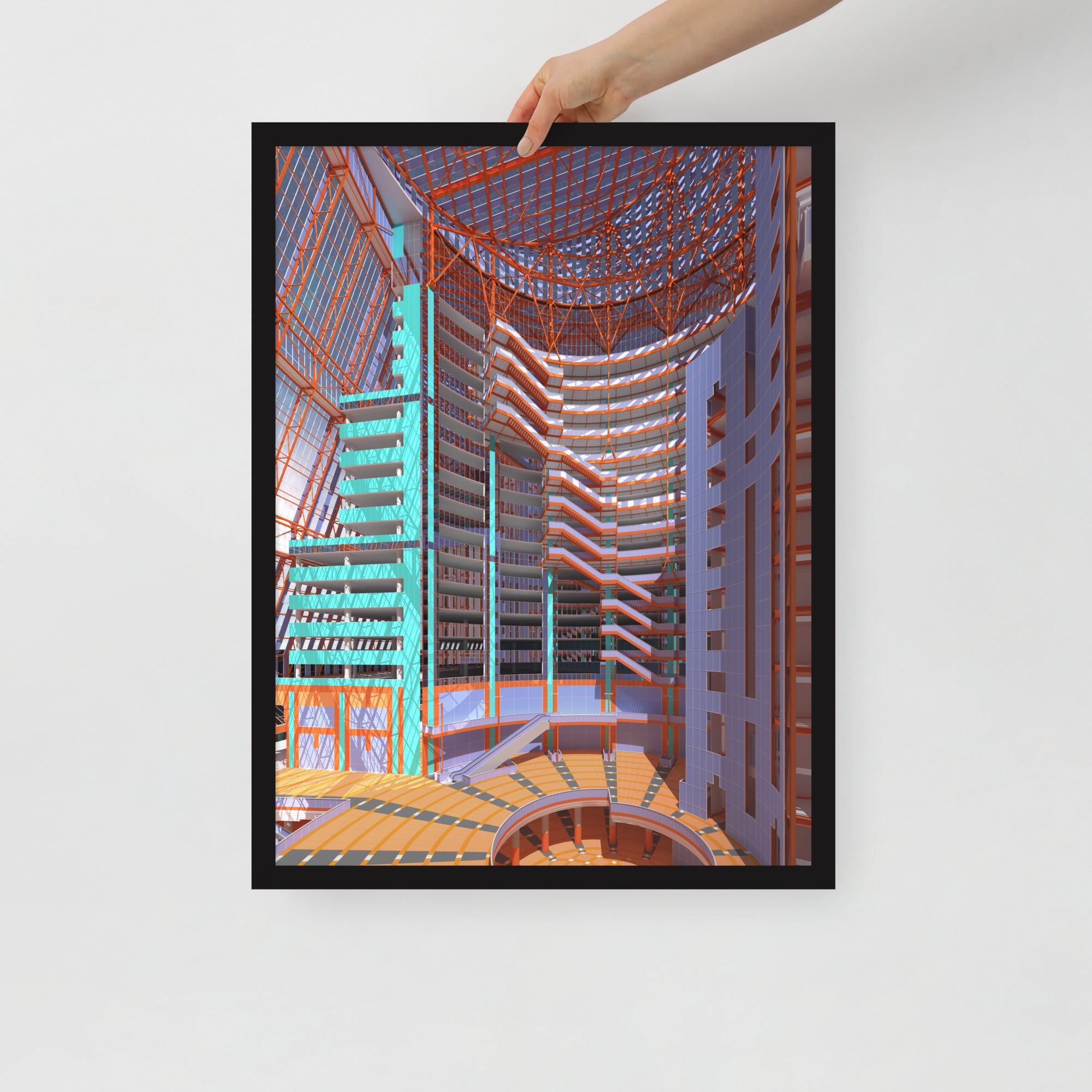 James R. Thompson Interior Framed Prints