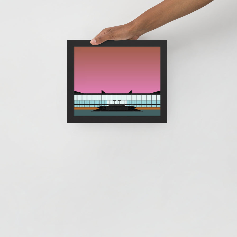 IIT Crown Hall Framed Prints