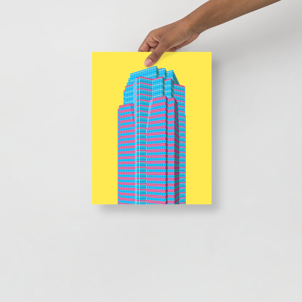 Fox Plaza (Nakatomi Plaza in Die Hard) Posters