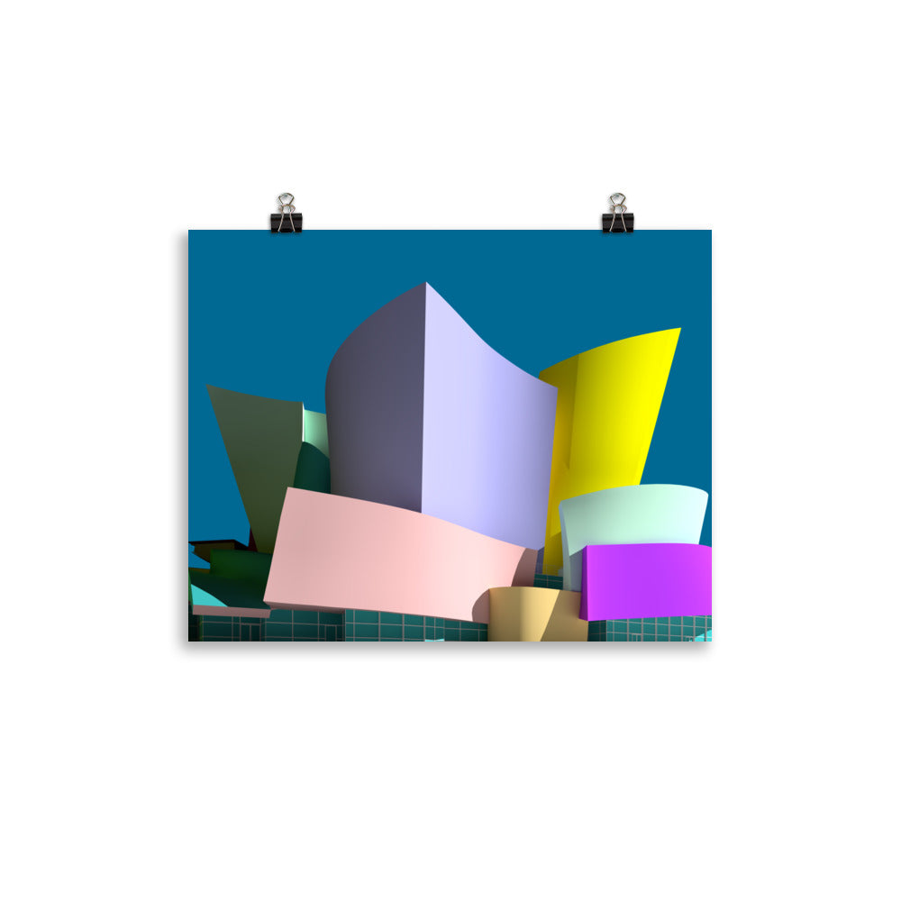 Walt Disney Concert Hall Posters