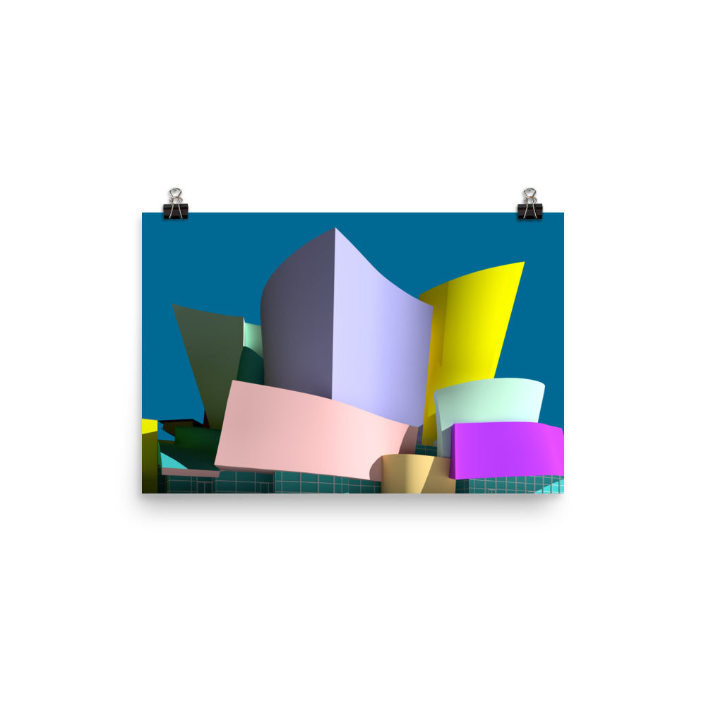 Walt Disney Concert Hall Posters