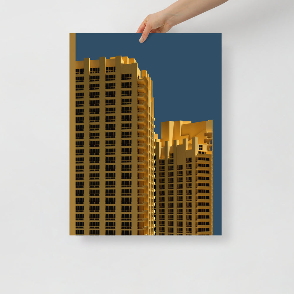 Barbican Posters with Shadows