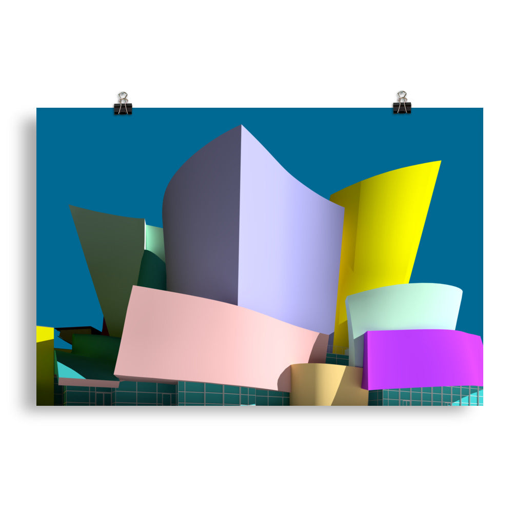 Walt Disney Concert Hall Posters