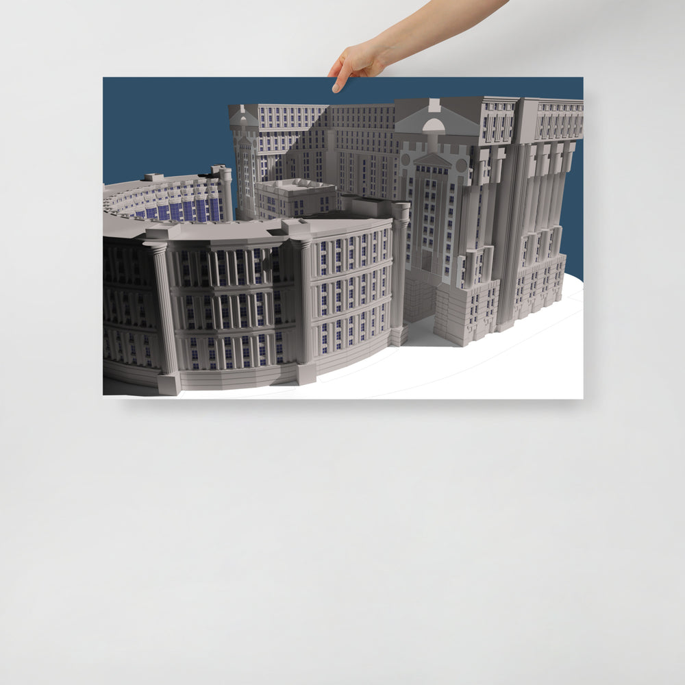 Les Espaces d'Abraxas Posters