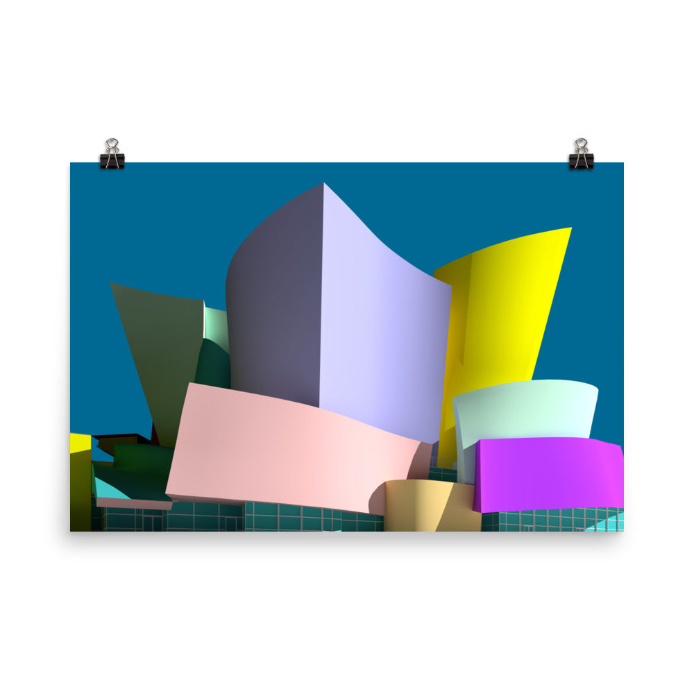 Walt Disney Concert Hall Posters