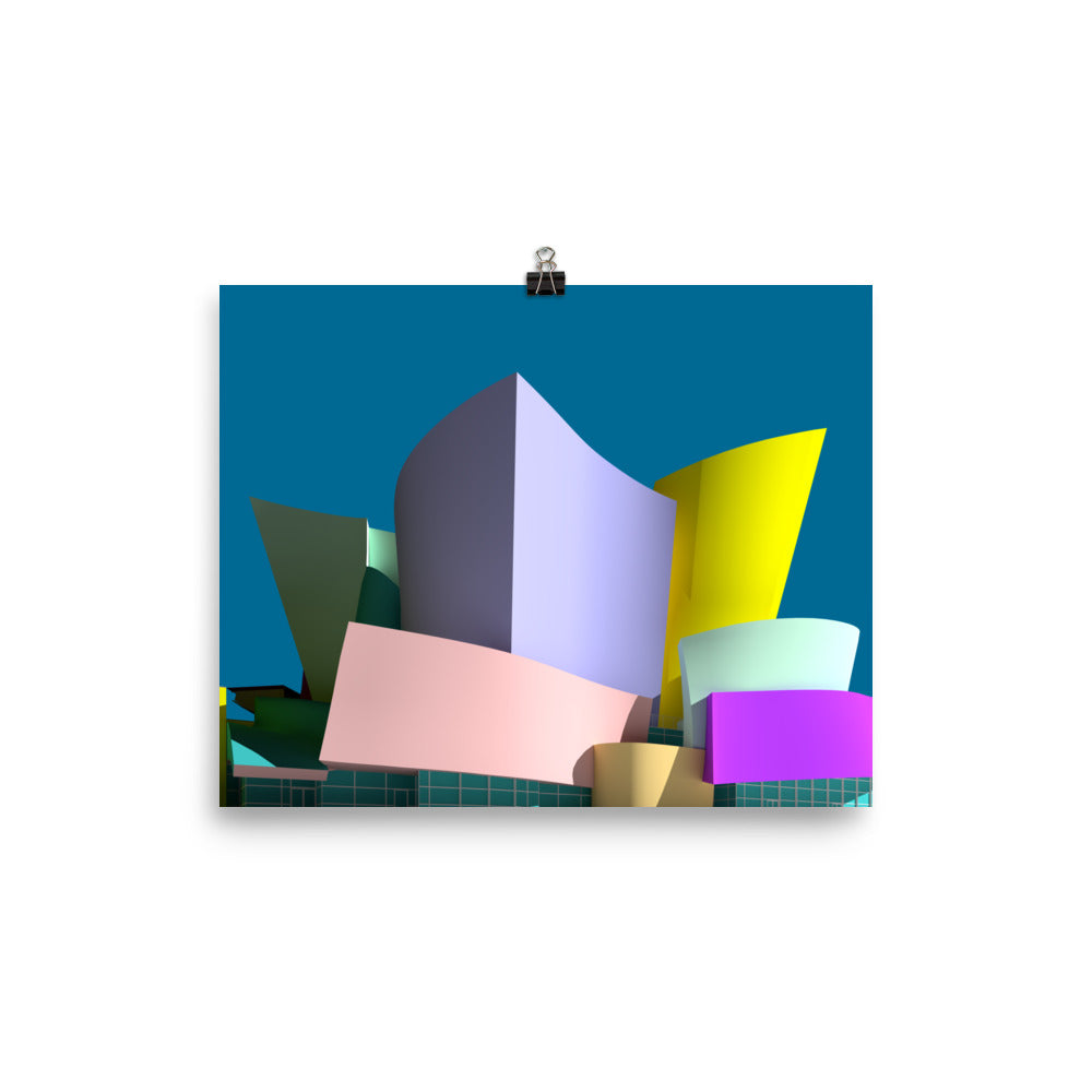 Walt Disney Concert Hall Posters