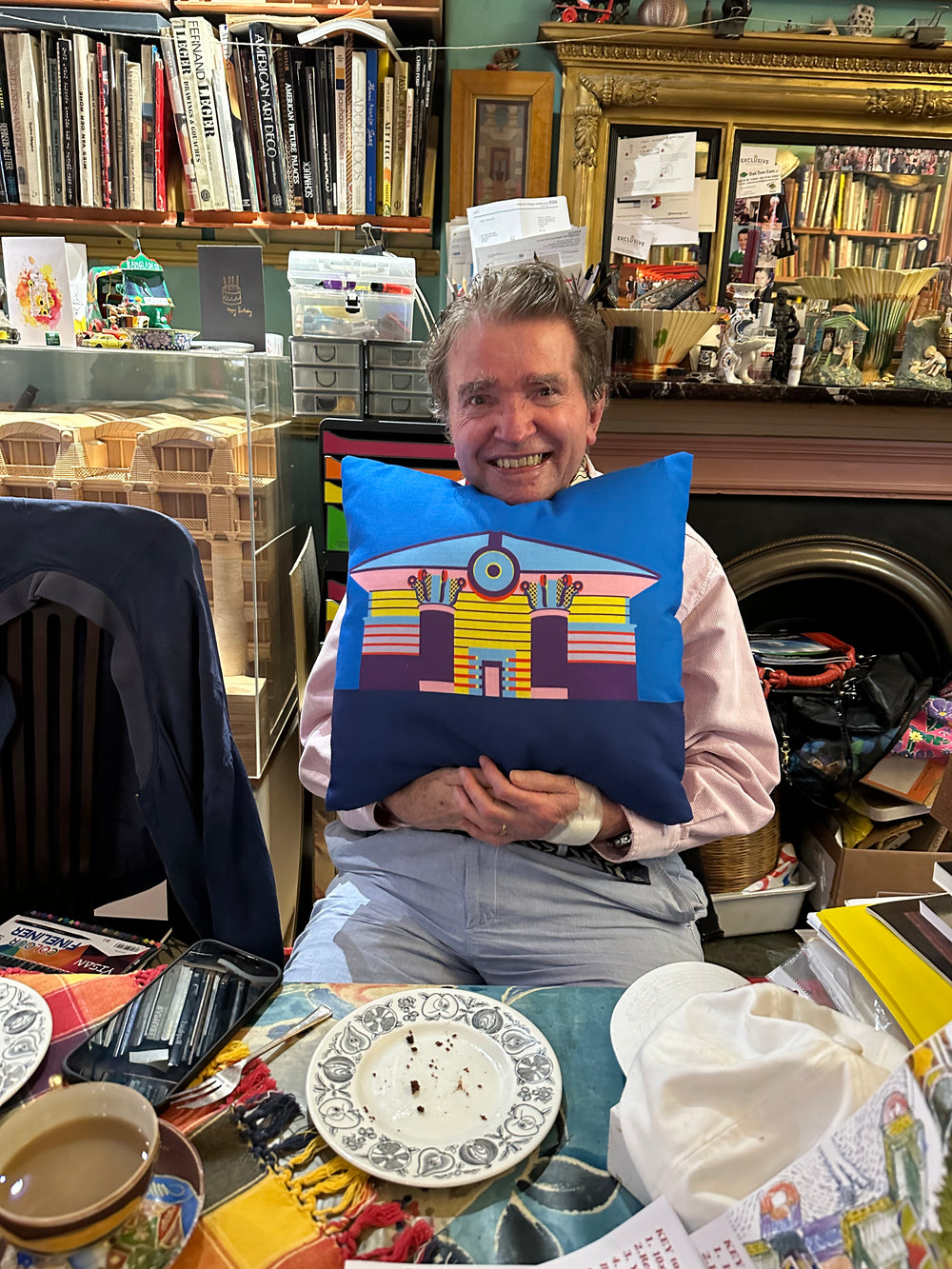 The Isle Of Dogs Pumping Station (Temple of Storms) Cushions