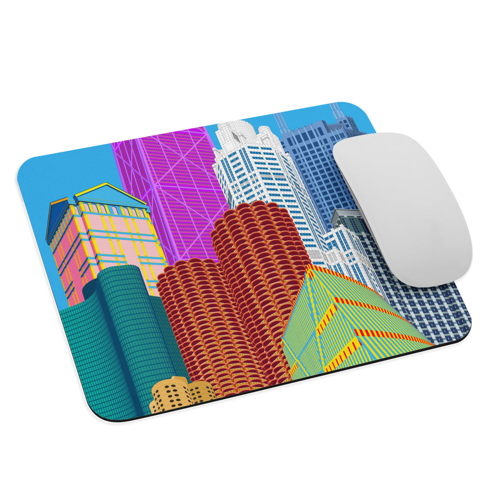 Chicago Skyline Mouse Pad