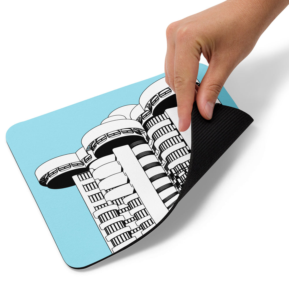 Torres Blancas Blue Mouse Pad