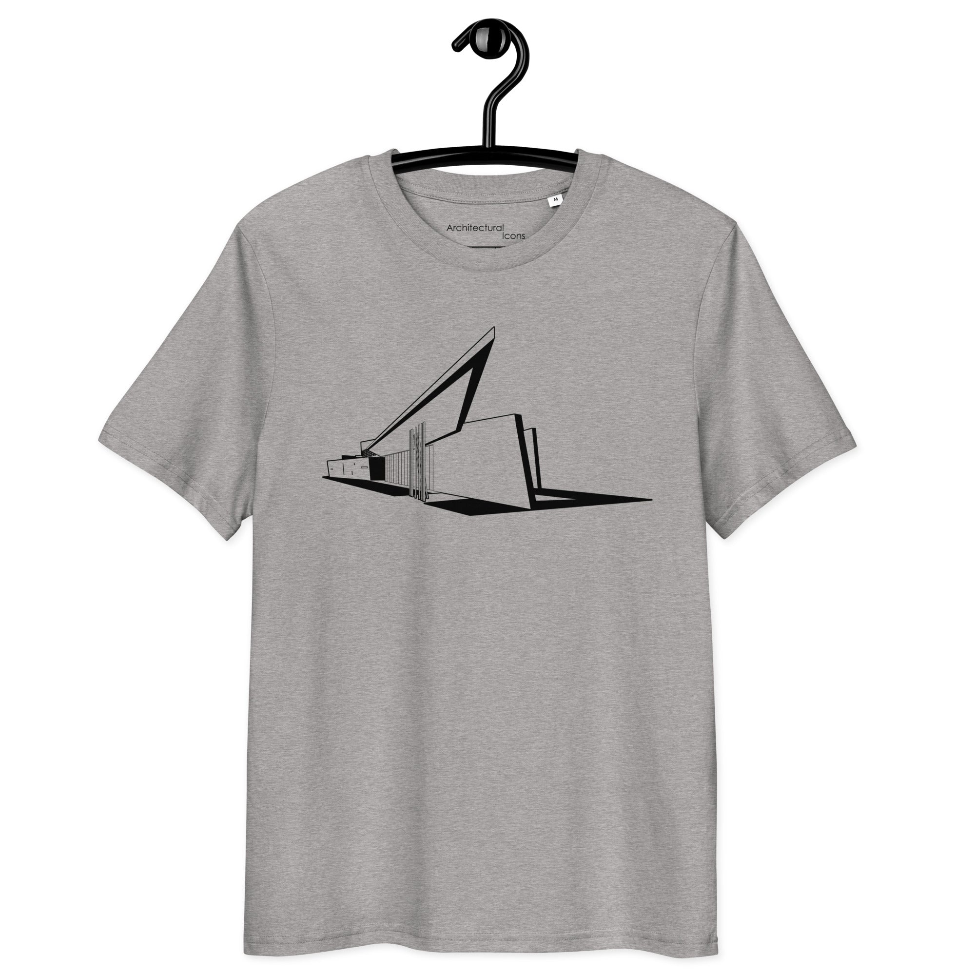 Vitra Fire Station Unisex Organic Cotton T-Shirts | Zaha Hadid