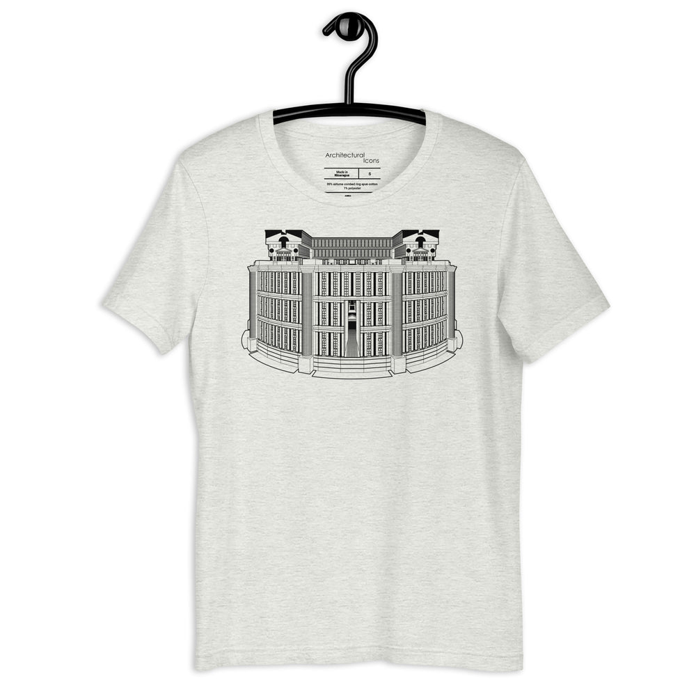 Les Espaces d'Abraxas Western Elevation Unisex T-Shirts