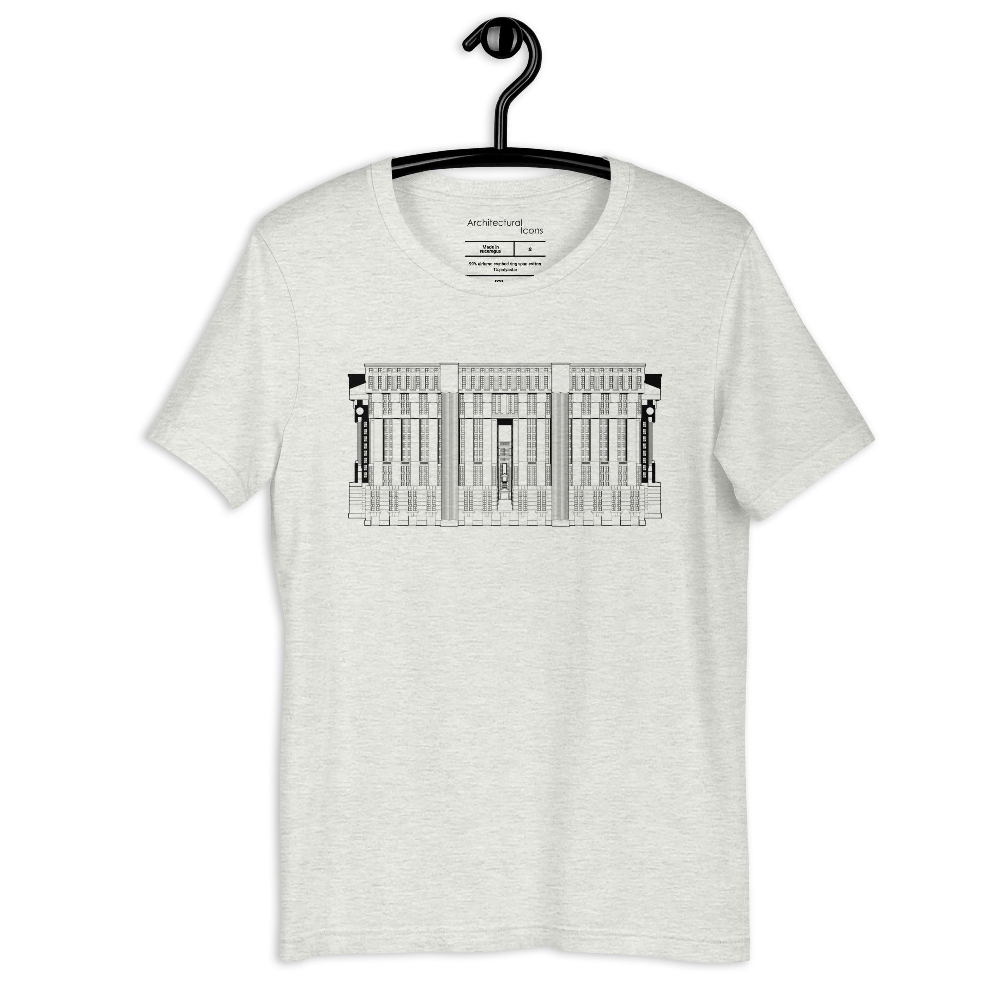 Les Espaces d'Abraxas Eastern Elevation Unisex T-Shirts