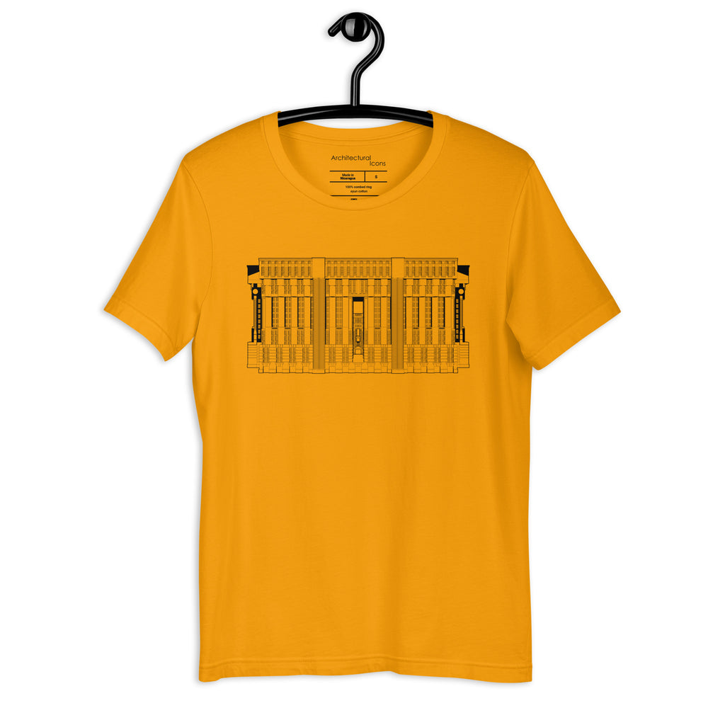 Les Espaces d'Abraxas Eastern Elevation Unisex T-Shirts