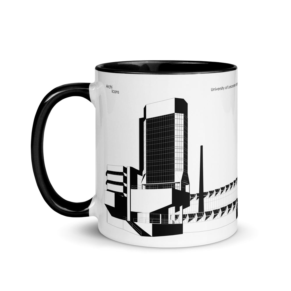 University of Leicester Different Coloured Mugs