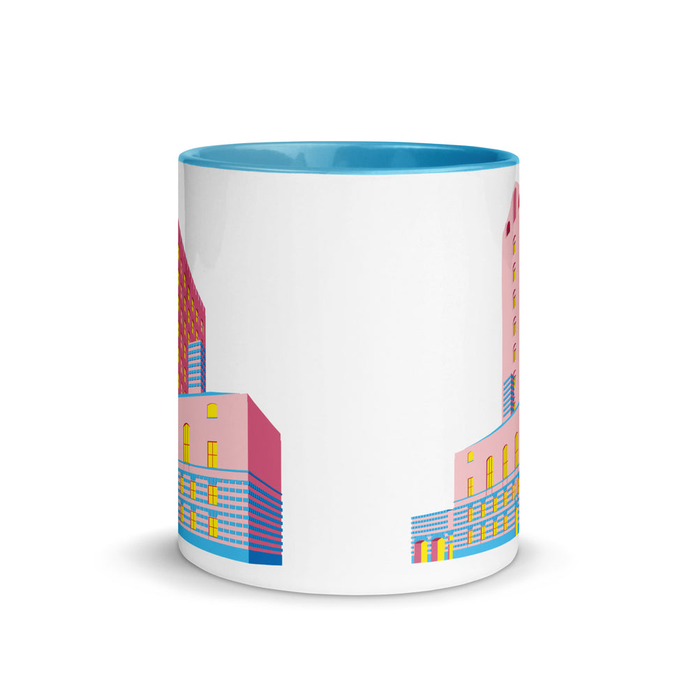 Wood Street Police Station Pink or Blue Mugs