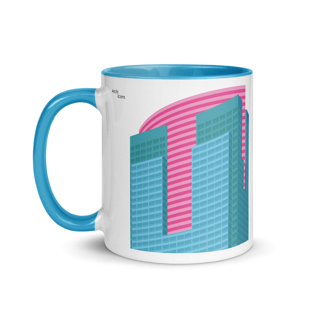 Gas Company Tower Yellow or Blue Mugs