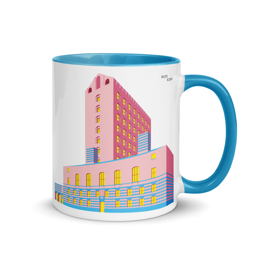 Wood Street Police Station Pink or Blue Mugs