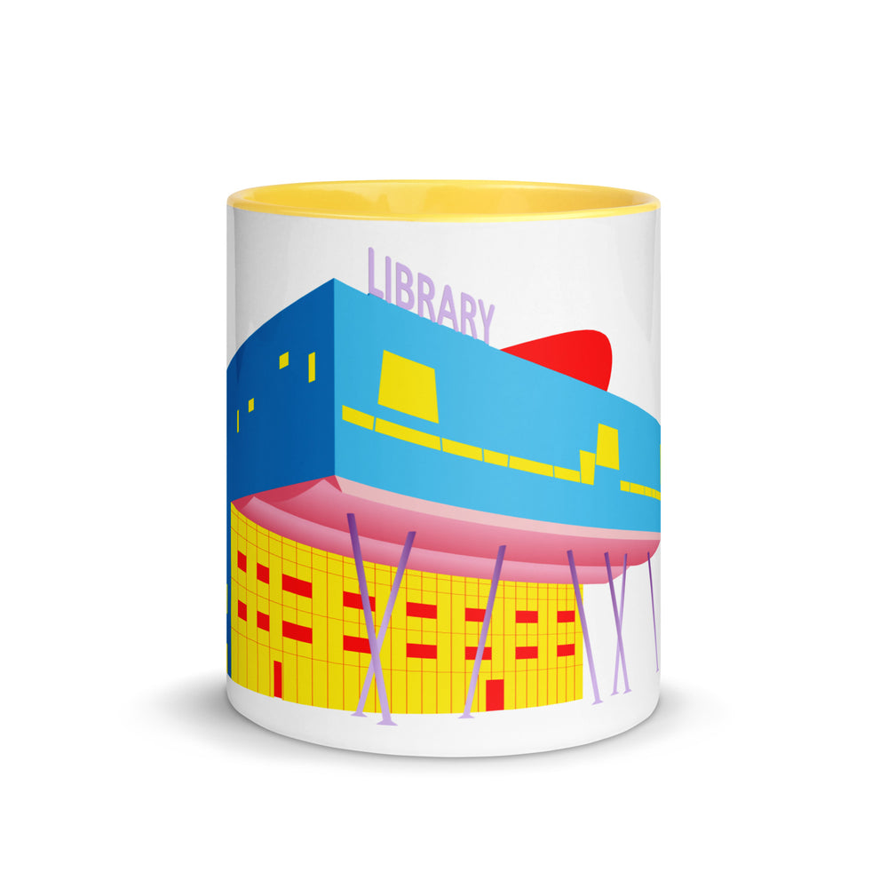 Peckham Library Different Coloured Mugs