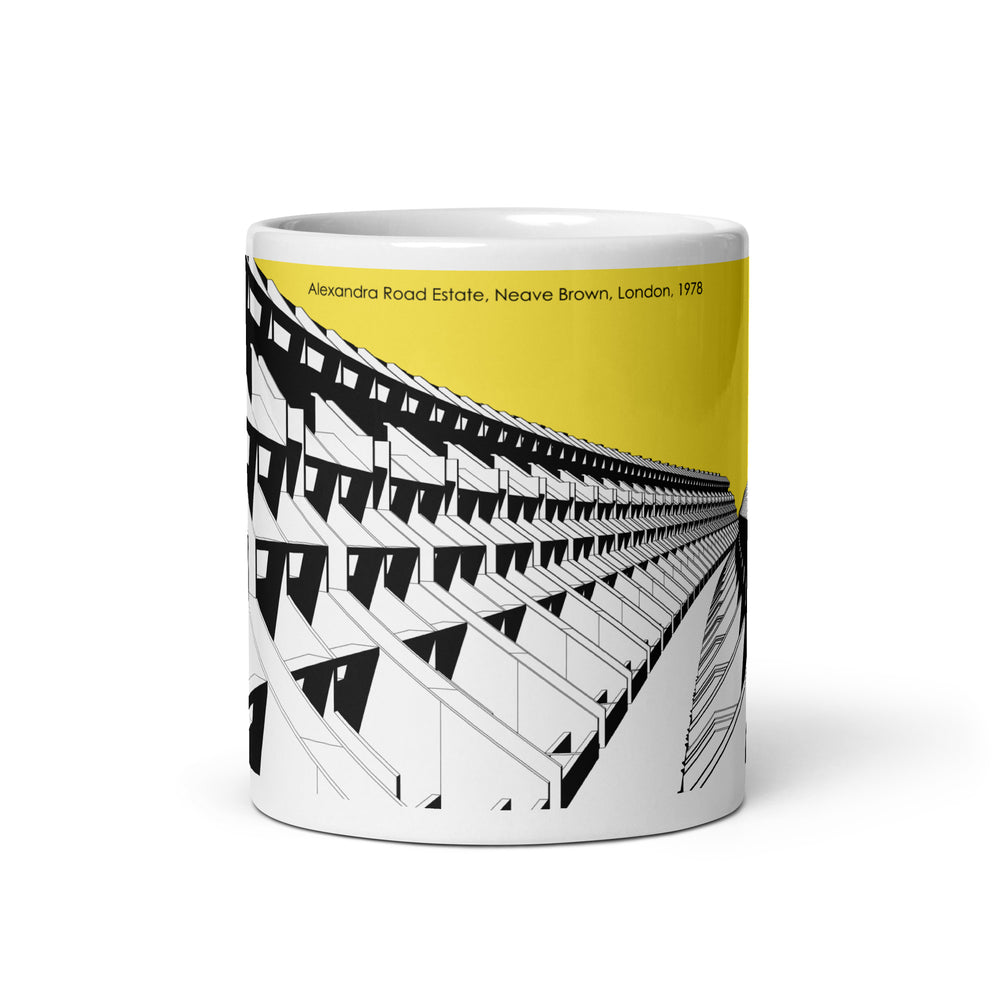 Alexandra Road Estate Yellow Mugs