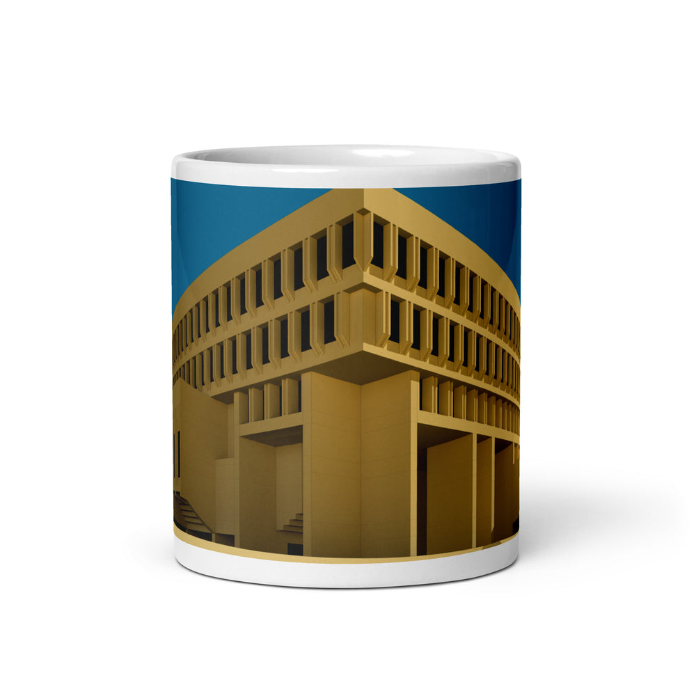 Boston City Hall Colour View Mugs