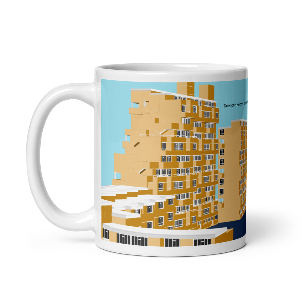 Dawson's Heights Colour Illustration Mugs