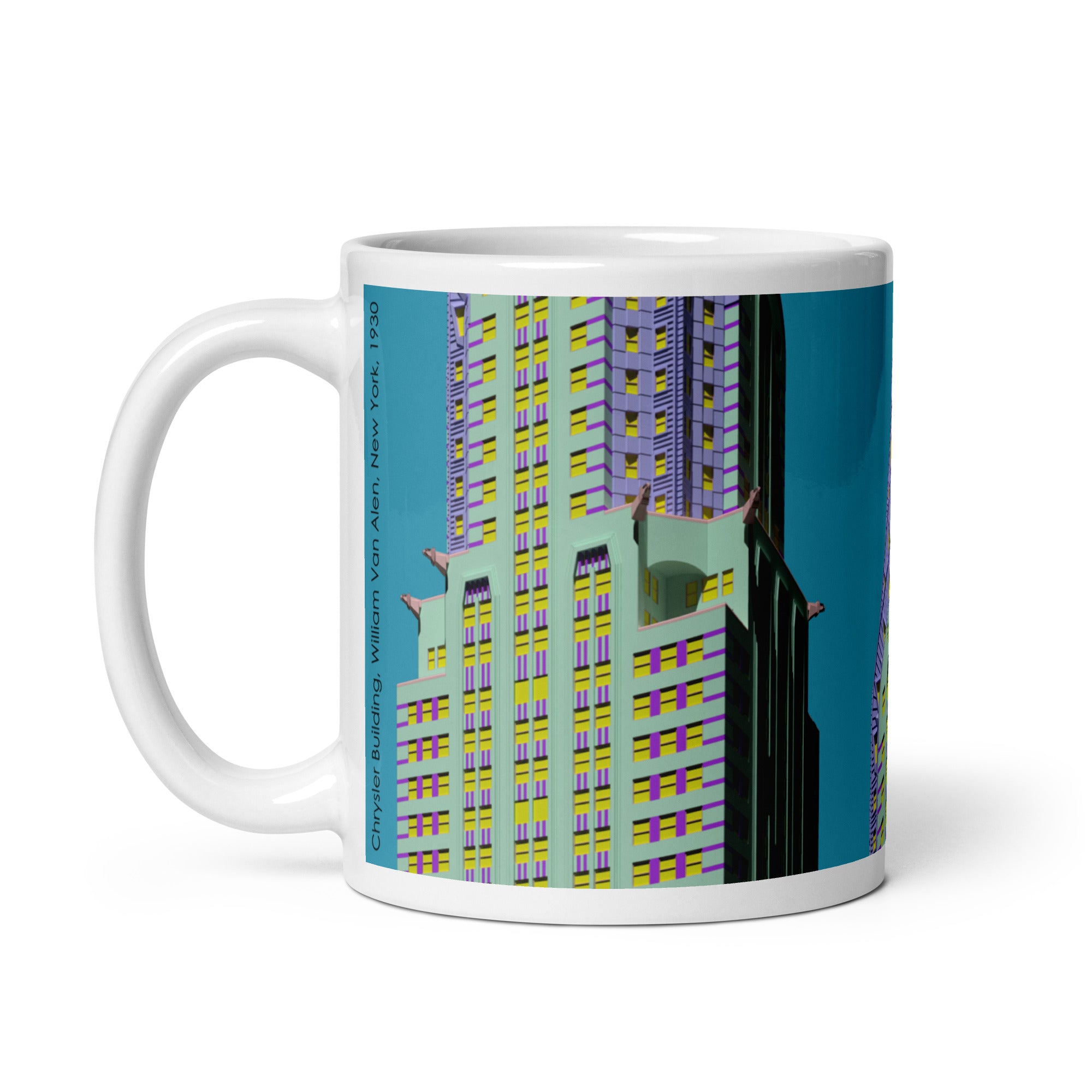 Chrysler Building Colour Mugs