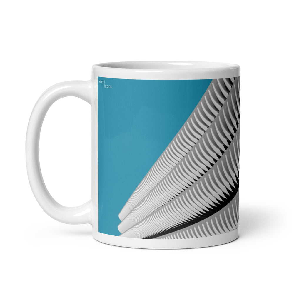 Preston Bus Station Shadows View Mugs