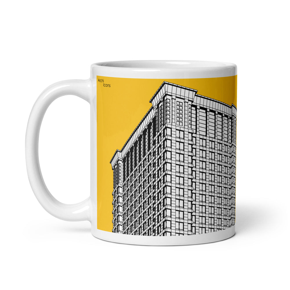 Leo Burnett Building Orange Mugs