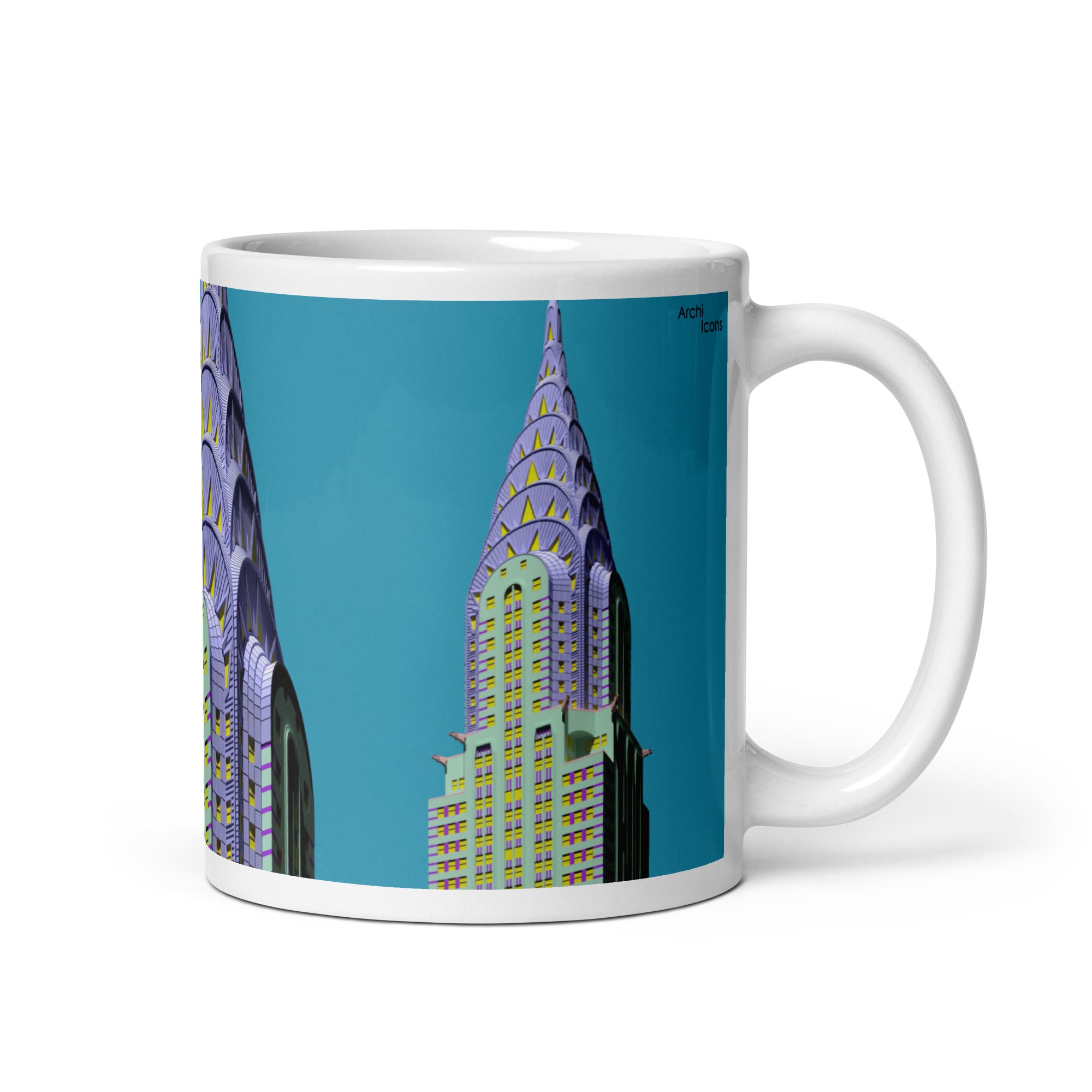 Chrysler Building Colour Mugs
