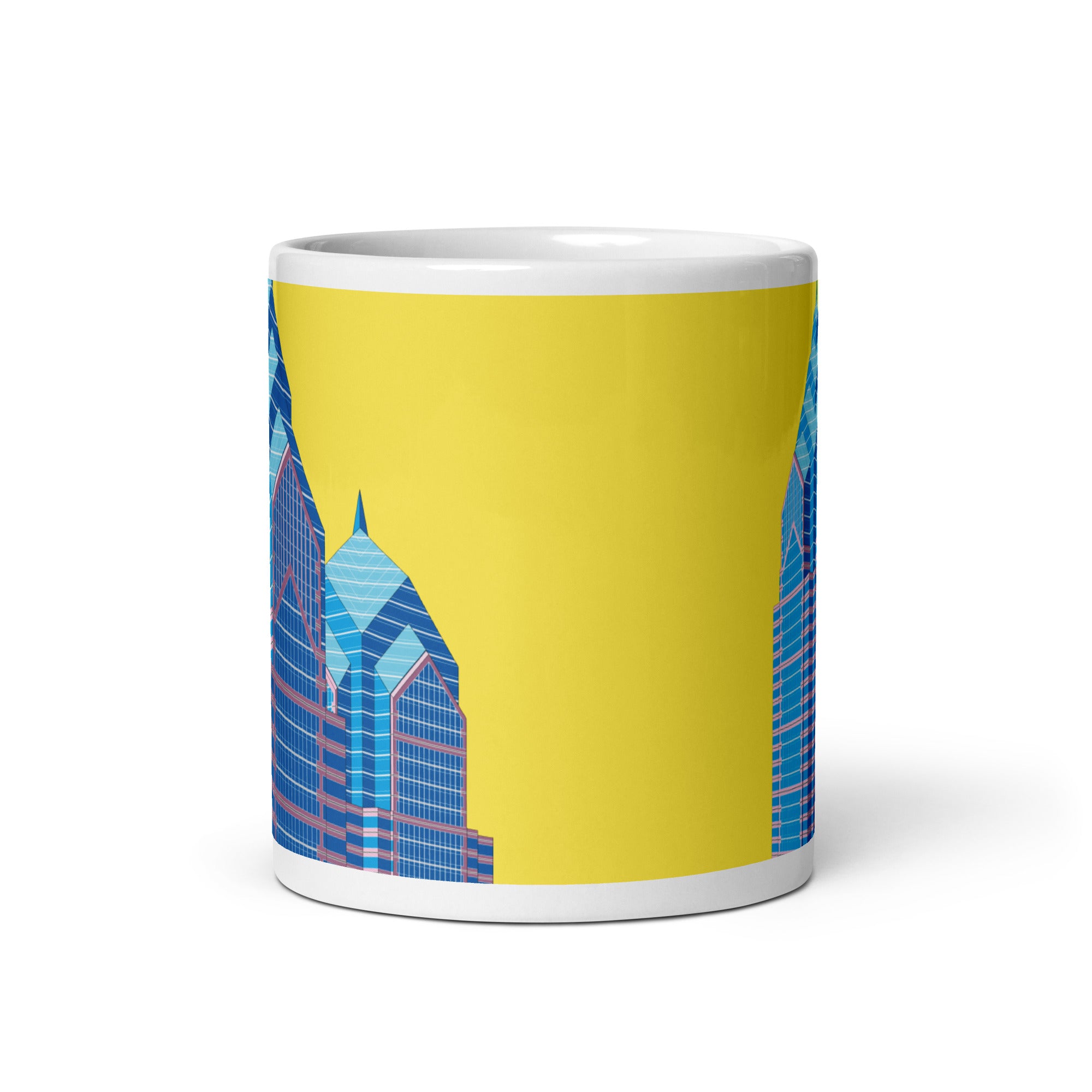 Liberty Place Colour Illustration Mugs