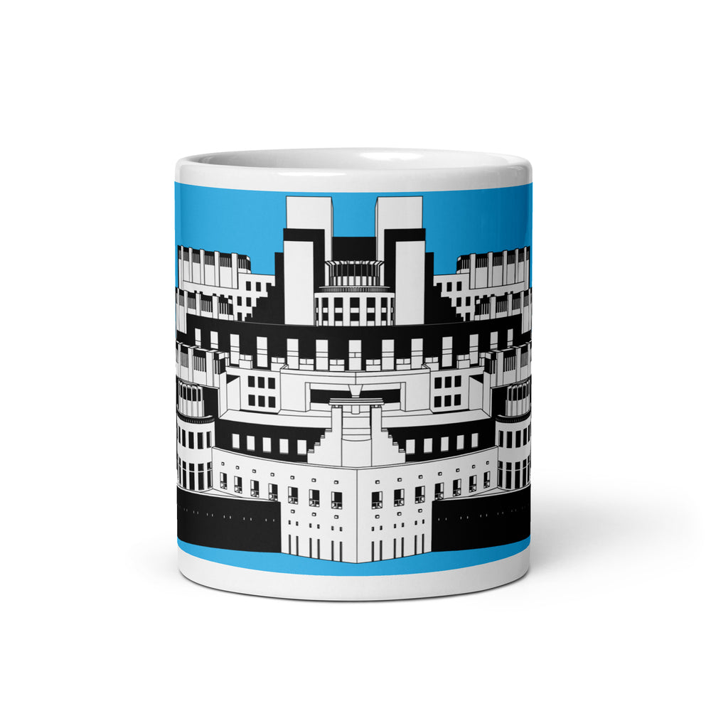 MI6 Blue Mugs