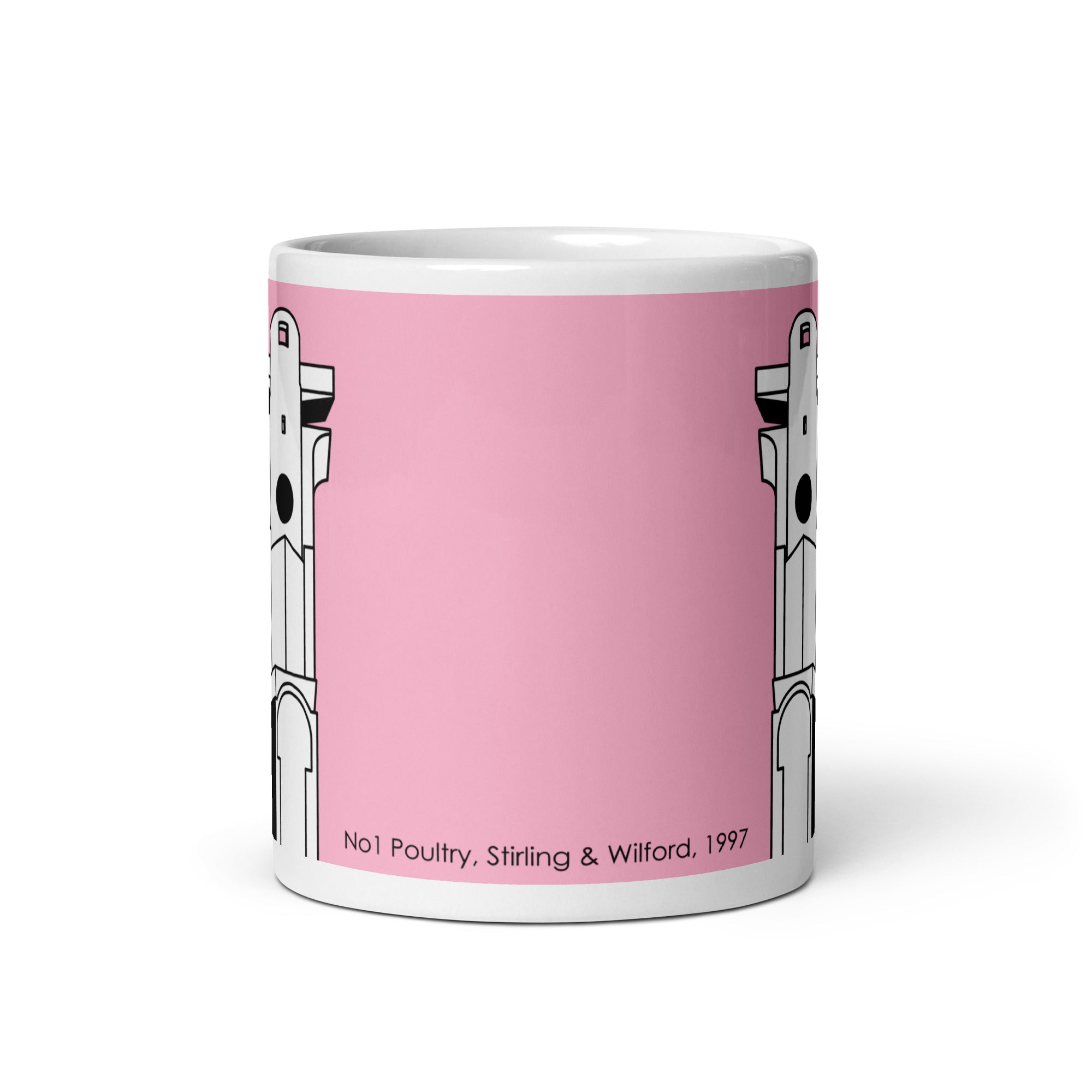 Number One Poultry Pink Mugs