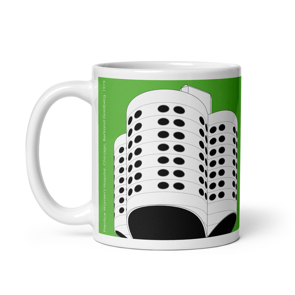 Prentice Women's Hospital Green Mugs
