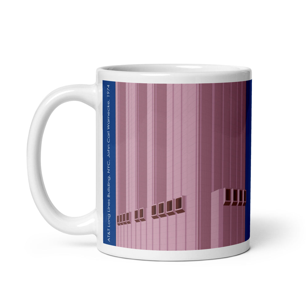 AT&T Long Lines Building Colour Mugs