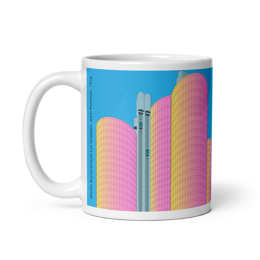 Westin Bonaventure LA Colour Mugs