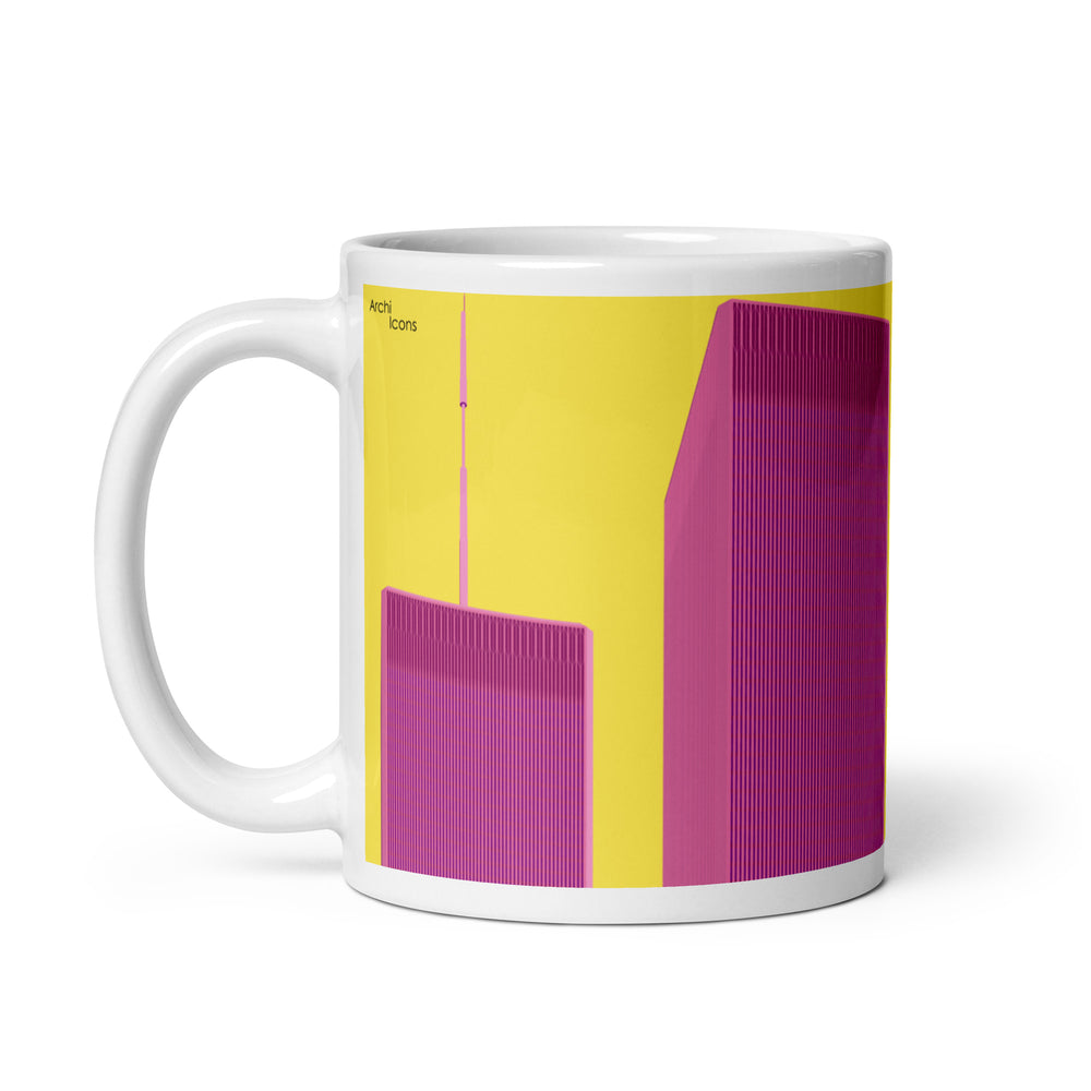 World Trade Center Colour Illustration Mugs
