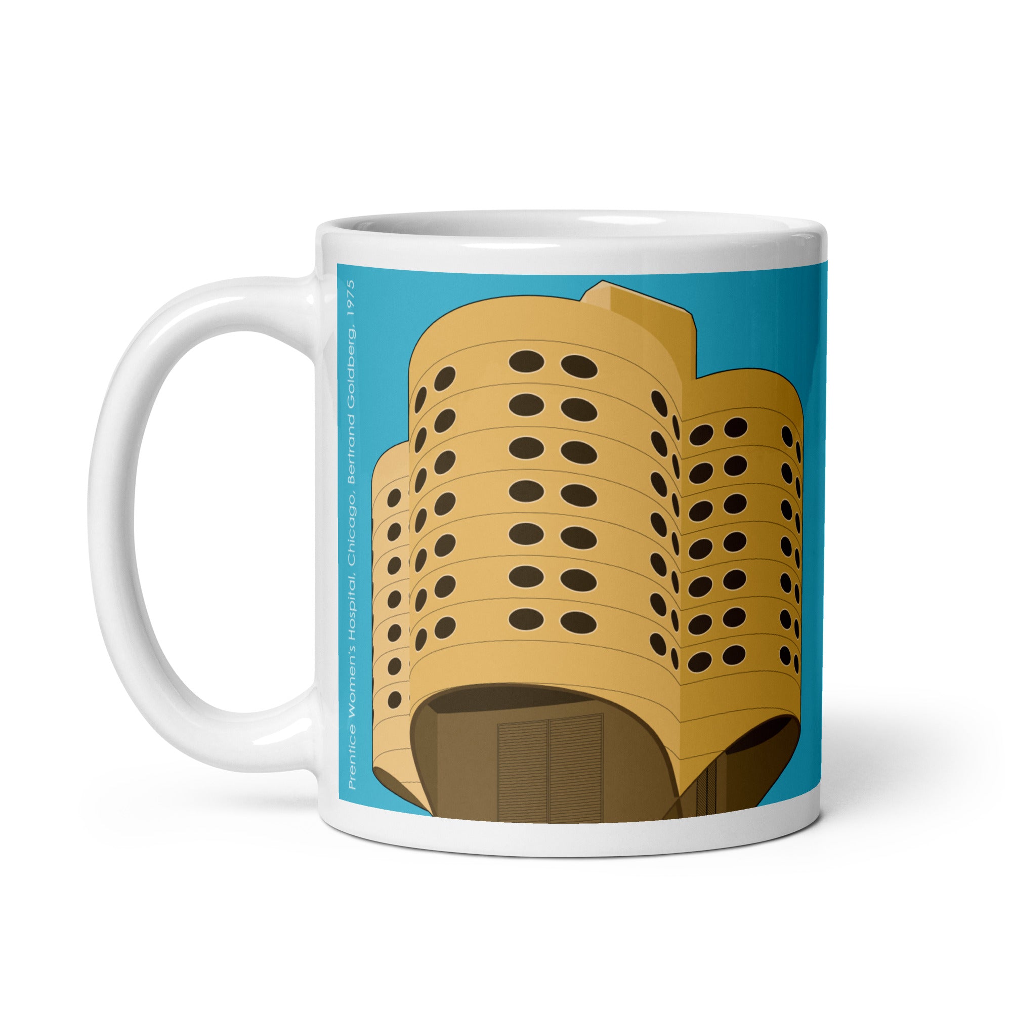 Prentice Women's Hospital Colour Illustration Mugs