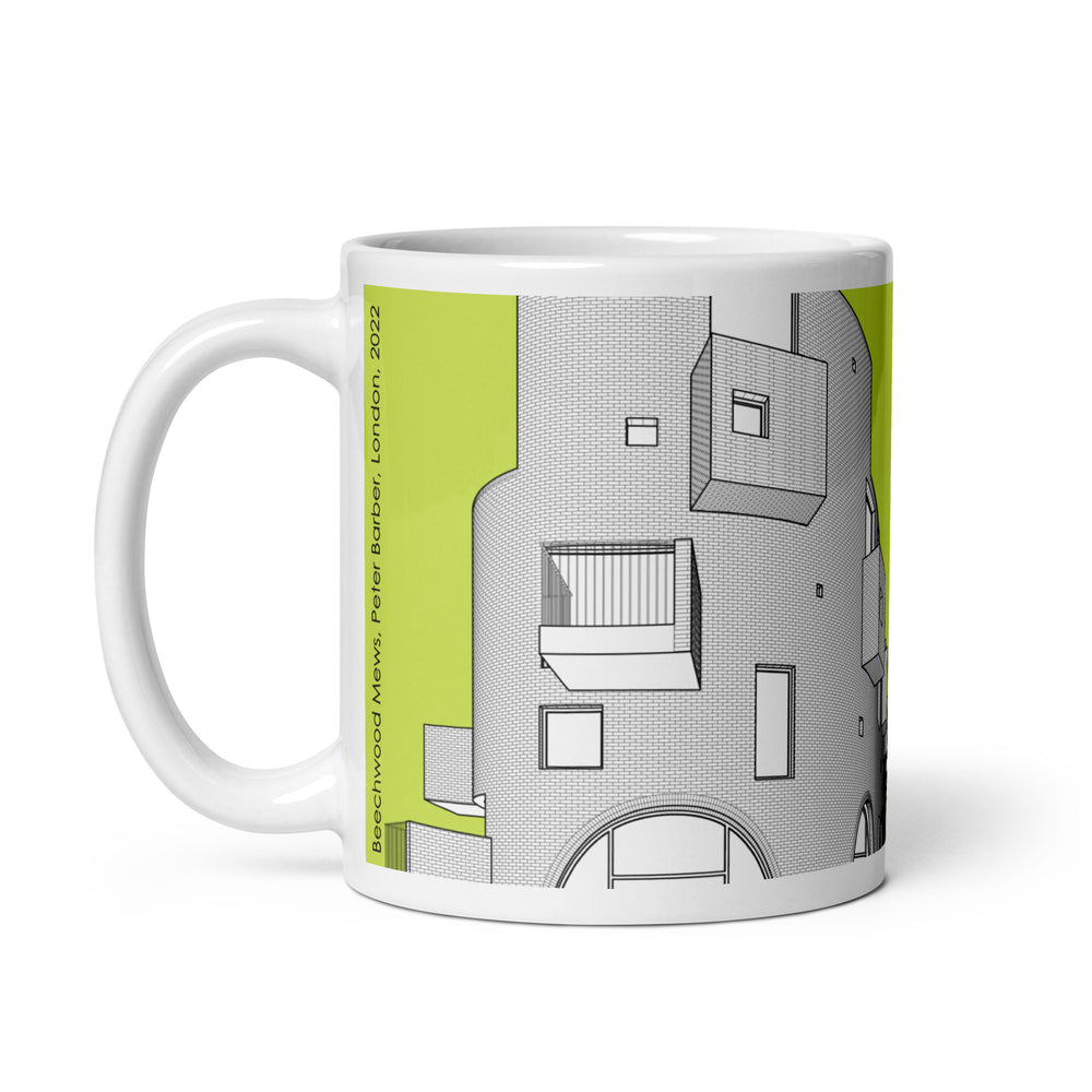 Beechwood / Edgewood Mews Green Mugs