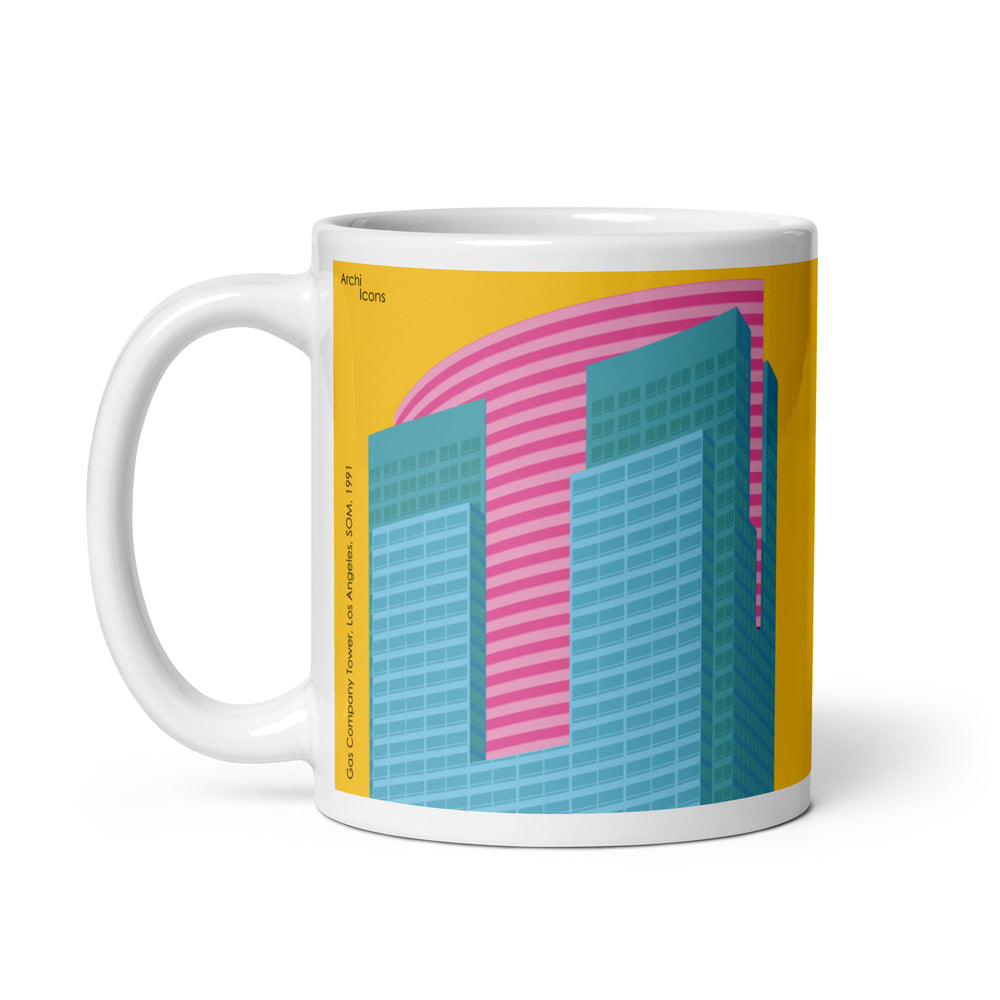 Gas Company Tower Colour Mugs