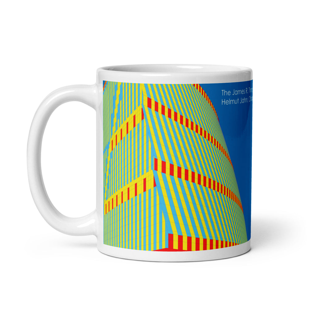 James R. Thompson Center (N La Salle & W Randolph St view) Colour Mugs