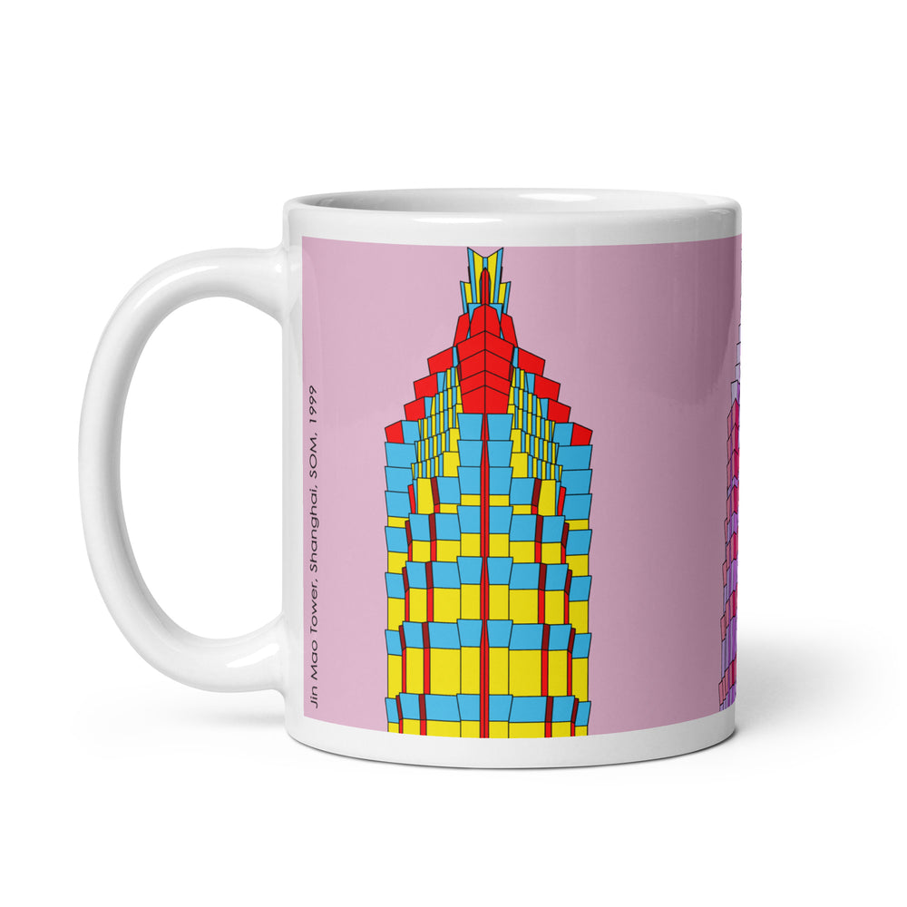Jin Mao Tower Colour Mugs