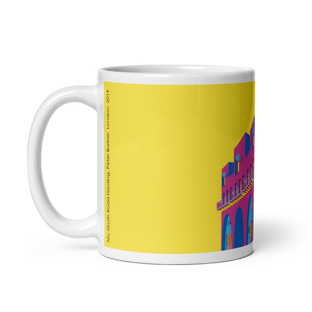 Mc Grath Road Yellow Mugs