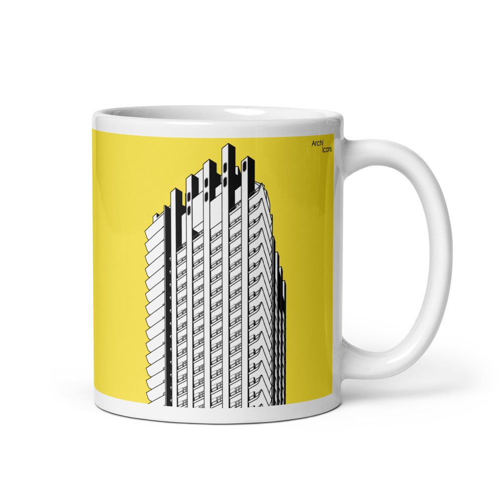 Barbican Yellow Mugs