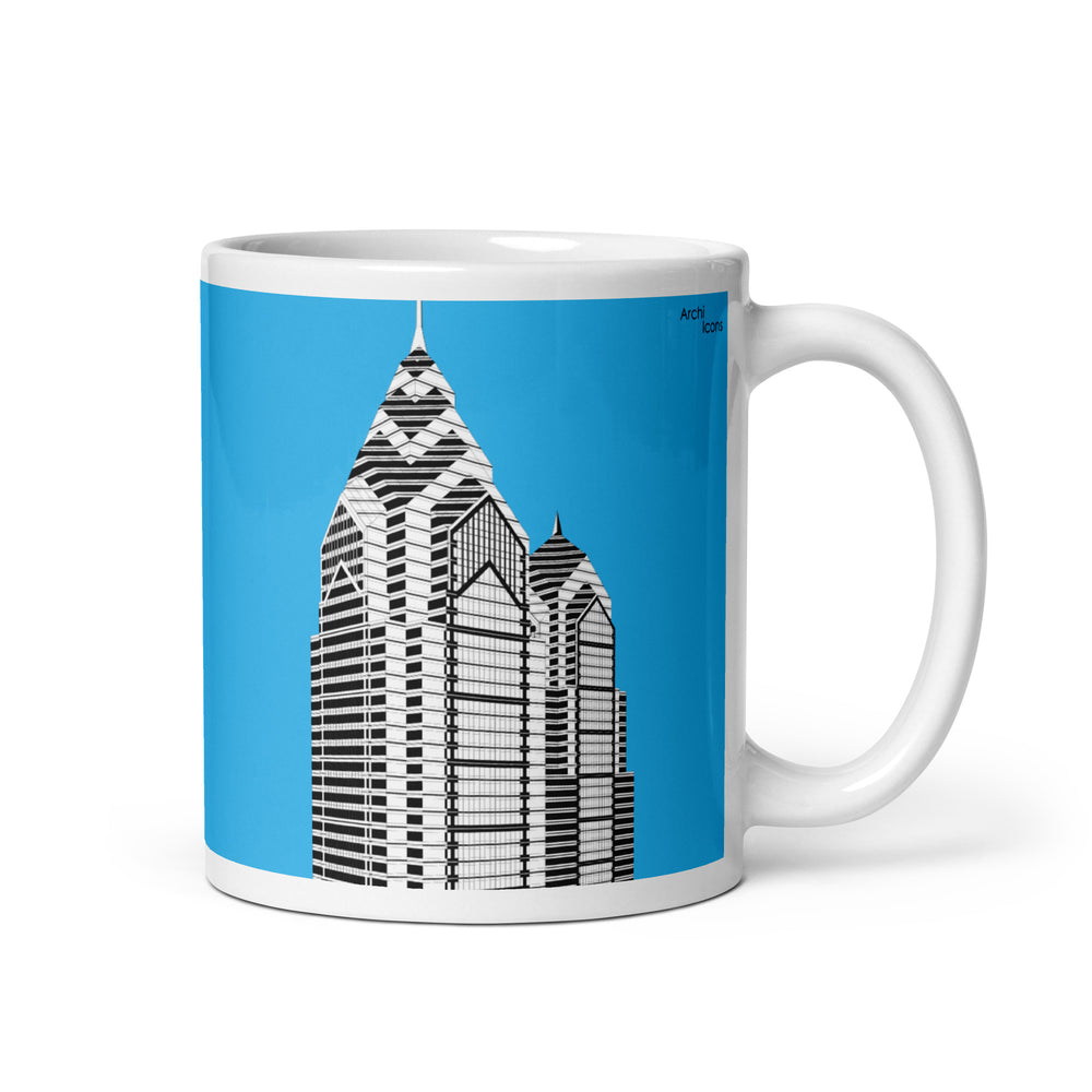 Liberty Place Blue Mugs