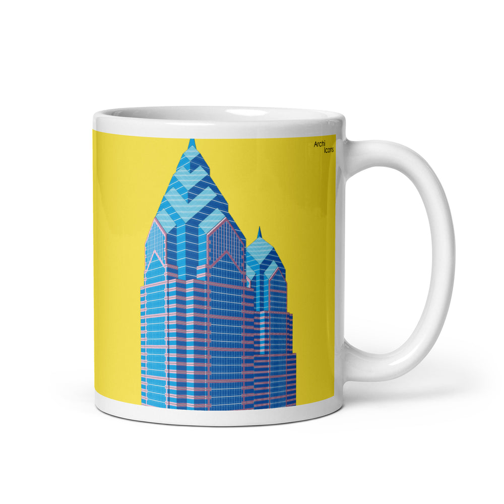Liberty Place Colour Illustration Mugs